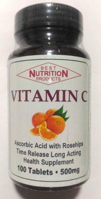 

Best Nutrition Products VITAMIN C(500 mg)
