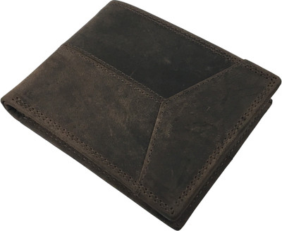 

TnW Men Brown Genuine Leather Wallet(6 Card Slots)