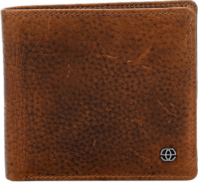 

Eske Men Brown Genuine Leather Wallet(12 Card Slots)