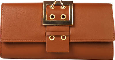 

Bee fashionable Casual Tan Clutch