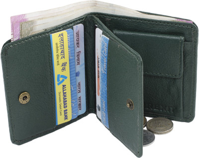 

Brexit Men Green Artificial Leather Wallet(8 Card Slots)