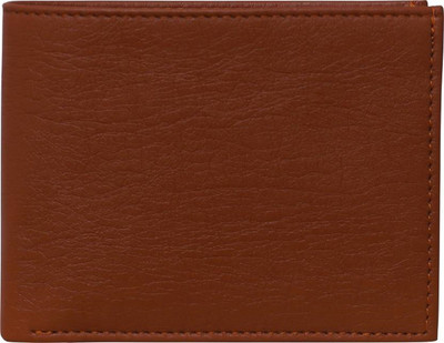 

Lusso Pelle Men Tan Artificial Leather Wallet(10 Card Slots)