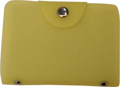 

B&B LABELS Boys Yellow Plastic Card Holder(26 Card Slots)