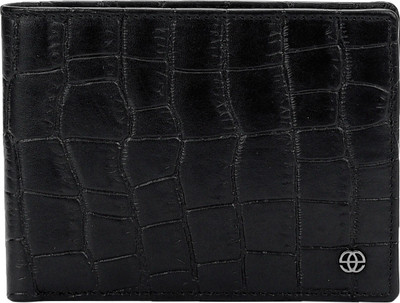 

Eske Men Black Genuine Leather Wallet(4 Card Slots)