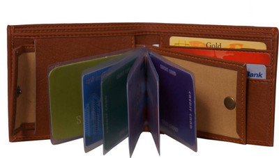

ibex Boys Tan Artificial Leather Wallet(9 Card Slots)