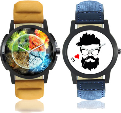 

bilmo Stylish Leather Strap Watch 10 Watch - For Men