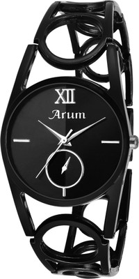 

Arum ASWW-032 White Round Dial Stainless Steel Strap Watch - For Women