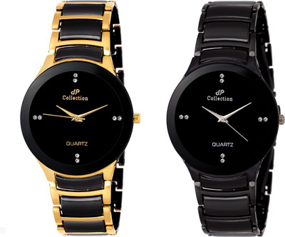 DP COLLECTION Dp Coll-040GB-40BB Stylish Combo Watch - For Men