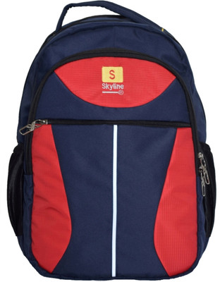 

Skyline Casual/Office Unisex Laptop Backpack Bag- S16 -Navy Blue 23 L Laptop Backpack(Blue, Red), Navy blue;red