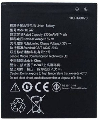

D'Wild Mobile BL242 Compatible To Lenovo A6000 2300 Mah Battery( )