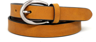 

Tops Women Tan Genuine Leather Belt