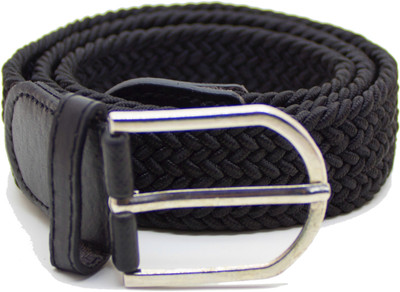 

Bageera Men & Women Black Canvas Belt