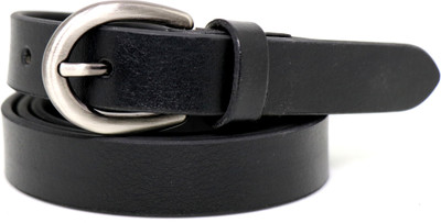 

Tops Women Black Genuine Leather Belt