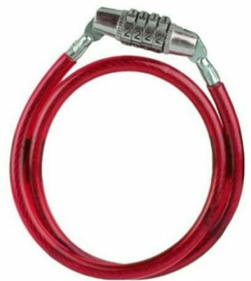 

cycle world Bike Lock Anti-Theft Steel Strong Wire Coil Cable Bicycle Motorcycle Security Lock Bicycle Lock
