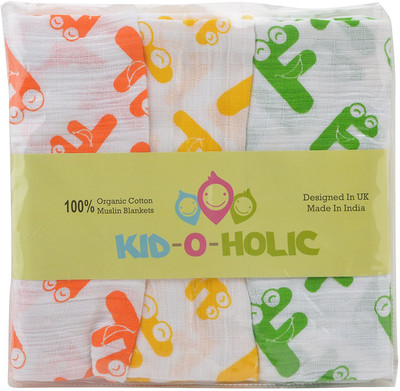

ShopperBay Text Print  Swadding Baby Blanket(Cotton, Multicolor