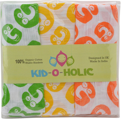 

ShopperBay Text Print  Swadding Baby Blanket(Cotton, Multicolor