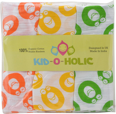 

ShopperBay Text Print  Swadding Baby Blanket(Cotton, Multicolor