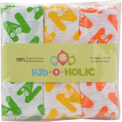 

ShopperBay Text Print  Swadding Baby Blanket(Cotton, Multicolor
