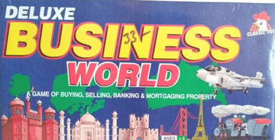 

P17 collection DELUXE BUSINESS WORLD Board Game