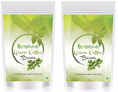 

Be Natural Pure Organic Green Coffee Beans , Decaffeinated & Unroasted Arabica Coffee beans for Weight Management Instant Coffee(2 x 200 g, Green Coffee Flavoured)