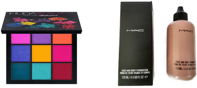 

Huda Beauty OBSESSION MAC FACE AND BODY FOUNDATION(Set of 2)