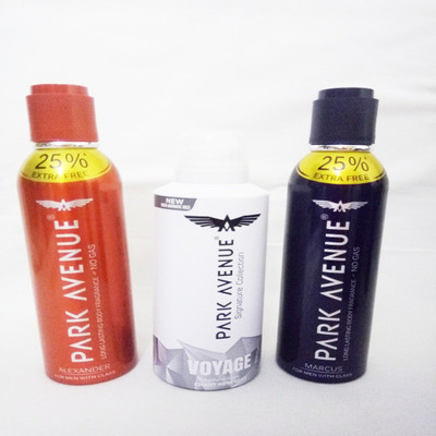 

Park Avenue ALEXANDER,VOYAGE AND MARCUS Body Spray - For Men(430 ml, Pack of 3)