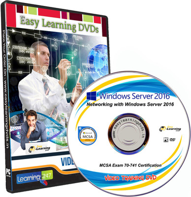 

Easylearning Networking with Windows Server 2016 - MCSA Exam 70-741 Certification Video Training Course DVD(DVD)