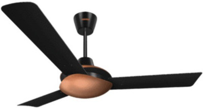 

Luminous New york hudson 1200mm 3 Blade Ceiling Fan(black, Pack of 1), Brown