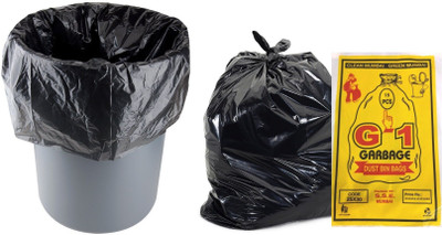 

G-1 G1 25 X 30 Large 140 Pcs L Garbage Bag(Pack of 10)
