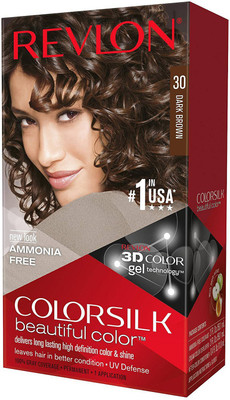 

Revlone Coloresilk Colorsilk 30 DARK BROWN Hair Color(30 DARK BROWN)