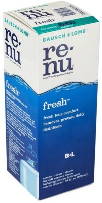 BAUSH & LOMB Renu fresh Multi-Purpose Contact Lens Solution (500 ml) Contact Lens Solution(500)