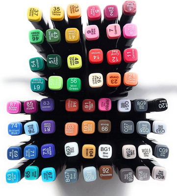 

V MODA touch cool 60marker(Set of 60, Multicolor)