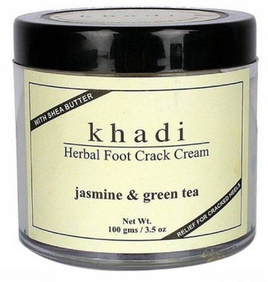 

Khadi Herbal FOOT CRACK CREAM(JASMINE & GREEN TEA)100mg(100 g)