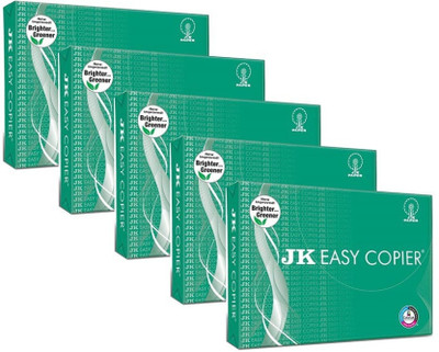 

jk paper 70GSM Unruled A4 Drawing Paper(Set of 5, White)