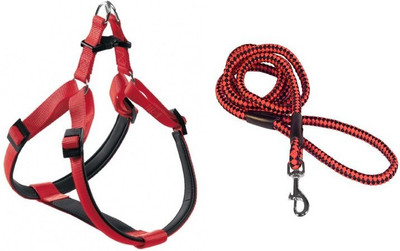 

Furious3D Dog Harness & Leash(, RED