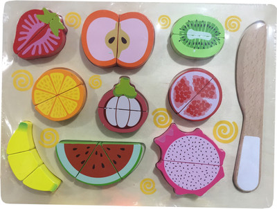 

Civil Wooden Role Play Fruit Set For Kids