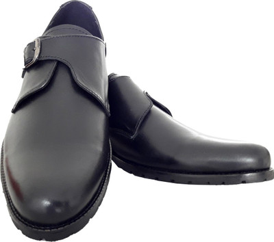 

optio OS_522 Monk Strap For Men(Black