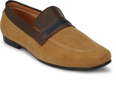 

Knoos MUSTANG Loafers For Men(Tan, Brown