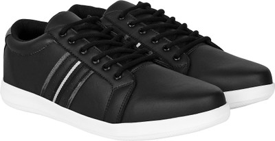 

Aero Synthetic Leather Sneakers For Men(Multicolor, Black
