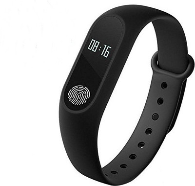 

Shopeleven M2 Smart Band With Heart Rate Sensor Features And Many Other Impressive Features, Water Proof Or Sweat Free Compatible With All Smartphone Devices(Black Strap, Size : Free Size)
