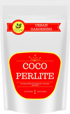 

Turtye Coco Perlite For Urban Gardening Plants - 5 Kg - Ready To Use Soil Manure(5 kg Powder)