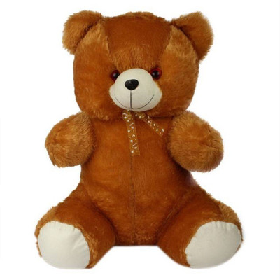 

STJ SOFT TOYS 2 Feet sitting teddy very soft & comfortable / lovely and Valentine /Birthday for gift teddy bear (60.5 cm) Brown color - 60.5 cm(Brown)