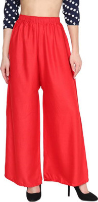 Meoby Relaxed Women Red Trousers Meoby Relaxed Women Red Trousers