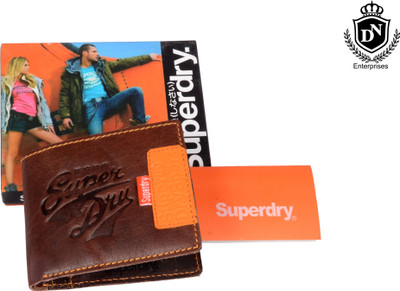 

DN Enterprises Men Brown Genuine Leather Wallet(6 Card Slots)