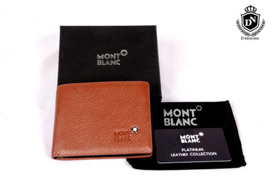 

DN Enterprises Men Tan Genuine Leather Wallet(6 Card Slots)