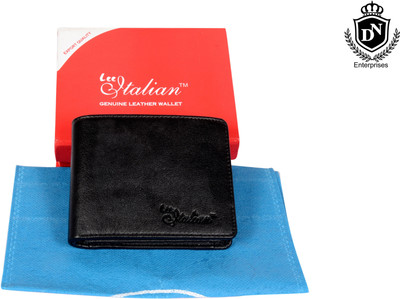 

DN Enterprises Men Black Genuine Leather Wallet(6 Card Slots)
