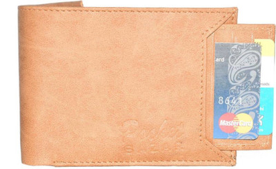 

skkfashion Men Beige Genuine Leather Wallet(7 Card Slots)