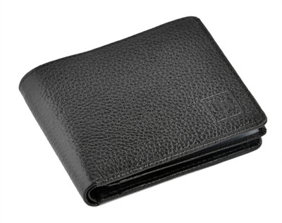 

Topsale Boys Black Genuine Leather Wallet(10 Card Slots)