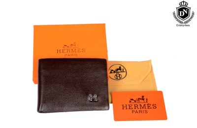 

DN Enterprises Men Brown Genuine Leather Wallet(6 Card Slots)