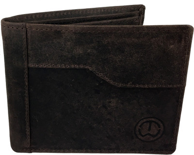 

TnW Men Brown Genuine Leather Wallet(6 Card Slots)